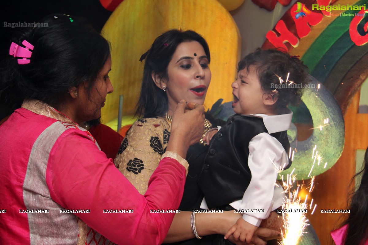 Gurveer Jai Grover 1st Birthday Celebrations at Radisson Blu Plaza, Hyderabad