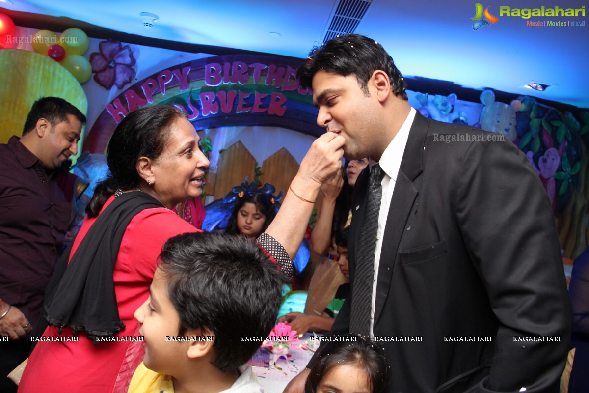 Gurveer Jai Grover 1st Birthday Celebrations at Radisson Blu Plaza, Hyderabad