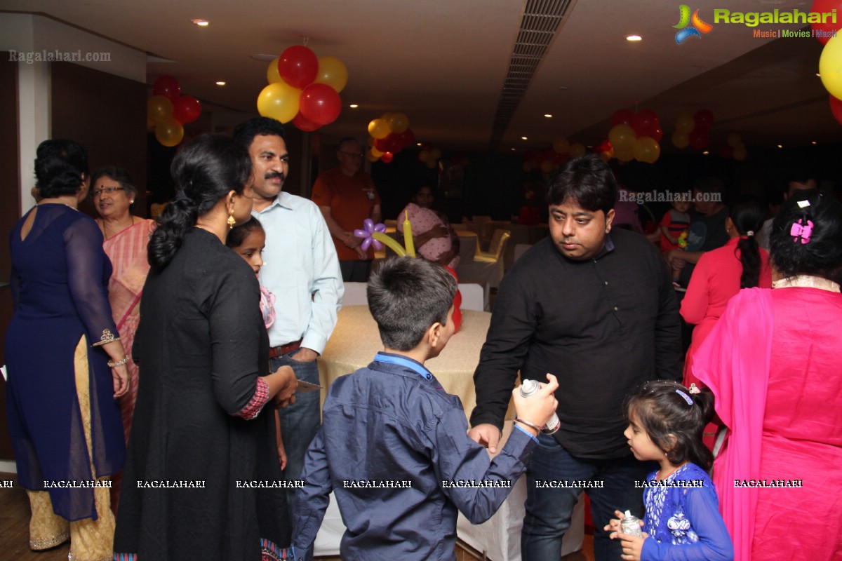 Gurveer Jai Grover 1st Birthday Celebrations at Radisson Blu Plaza, Hyderabad