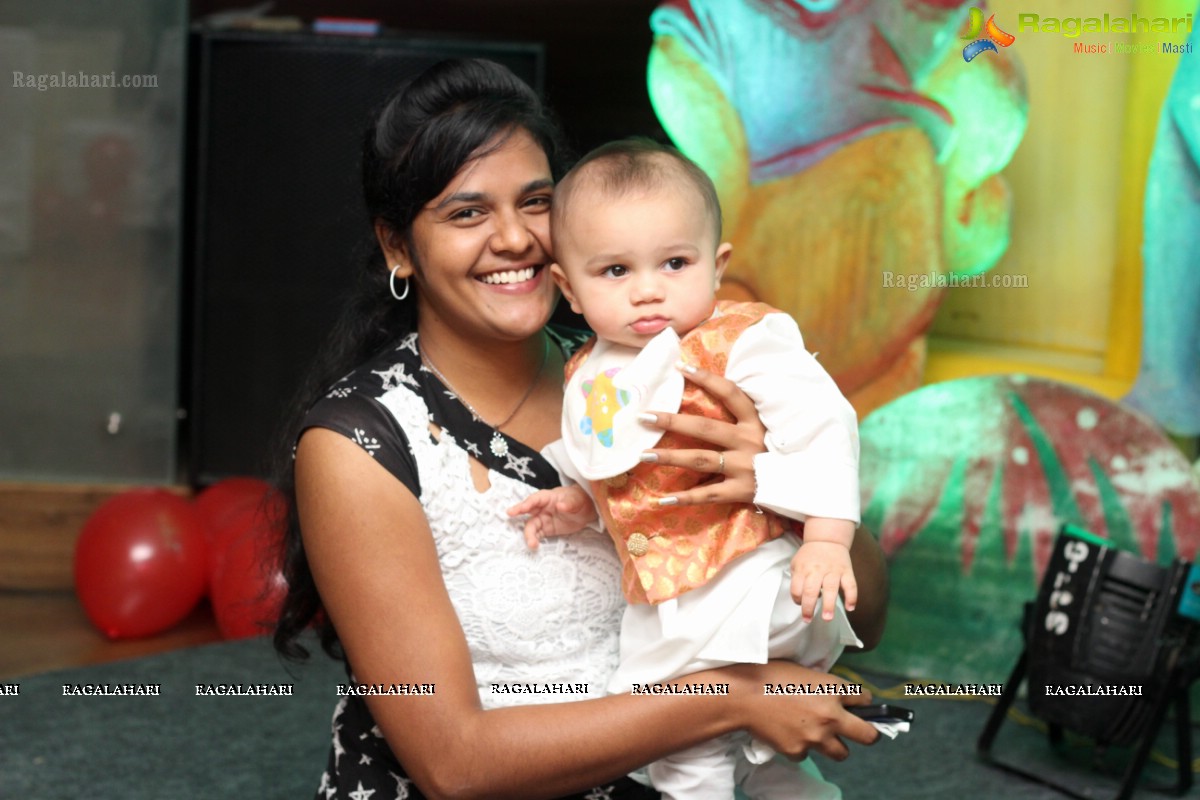 Gurveer Jai Grover 1st Birthday Celebrations at Radisson Blu Plaza, Hyderabad