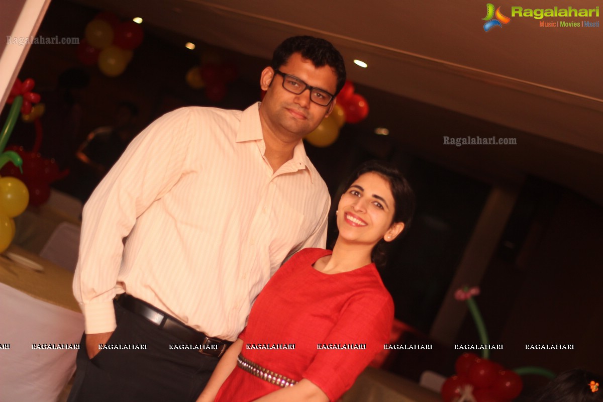 Gurveer Jai Grover 1st Birthday Celebrations at Radisson Blu Plaza, Hyderabad