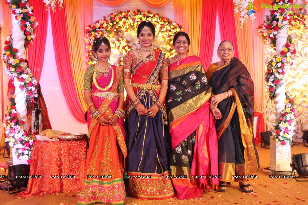 Half Saree Function of Shriya at Lanco Hills Club House, Hyderabad