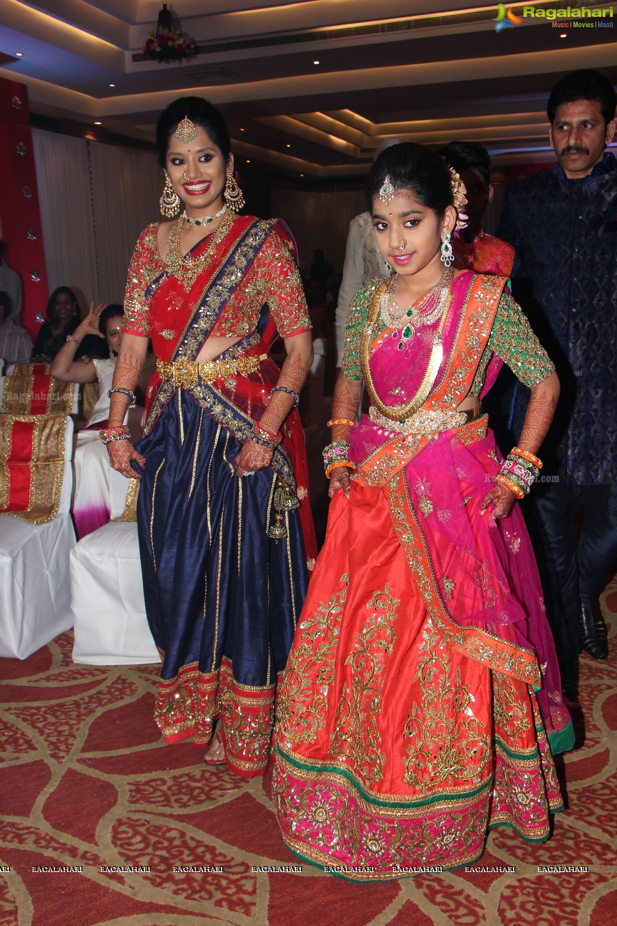 Half Saree Function of Shriya at Lanco Hills Club House, Hyderabad