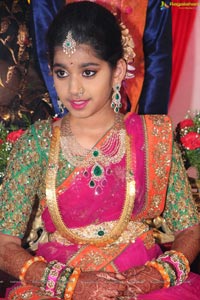 Half Saree Function of Shriya