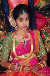 Half Saree Function of Shriya