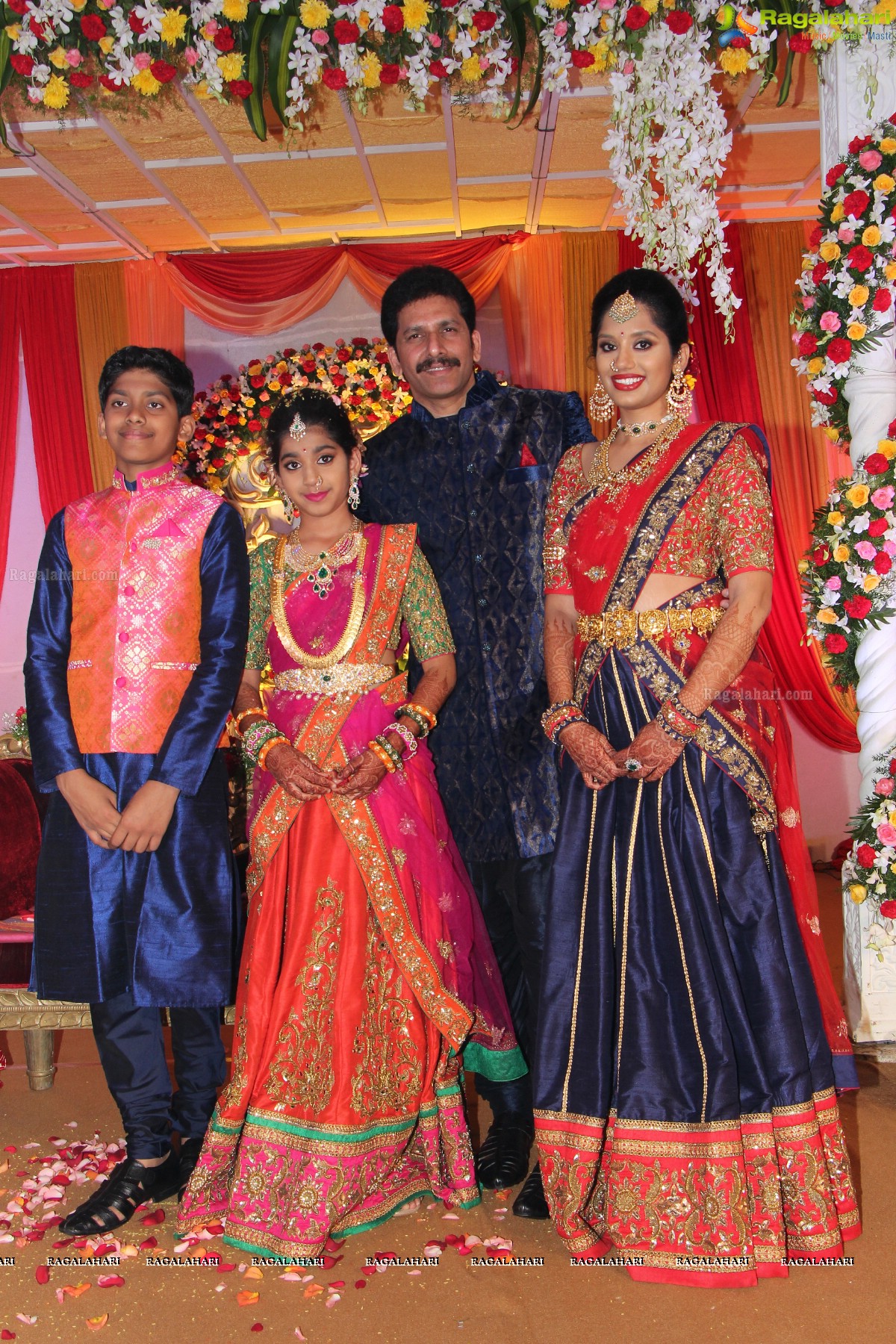 Half Saree Function of Shriya at Lanco Hills Club House, Hyderabad