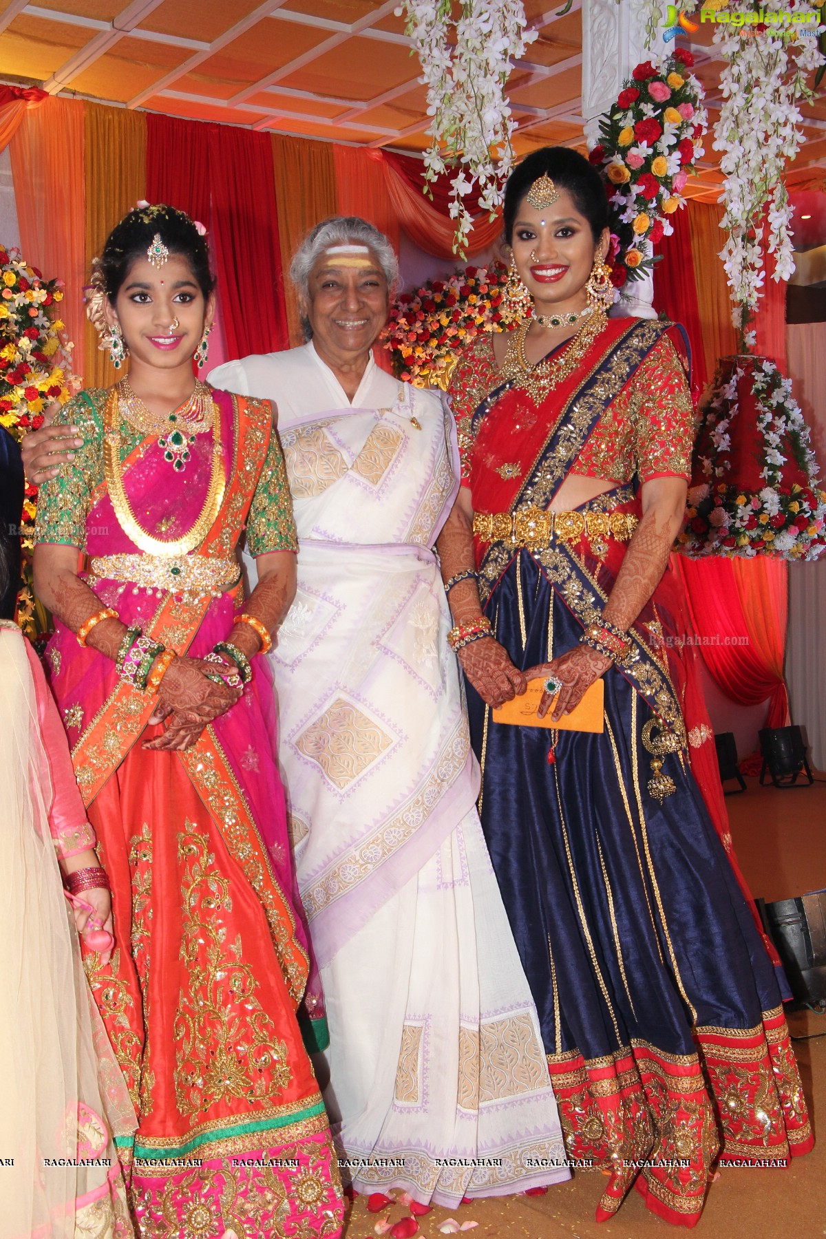 Half Saree Function of Shriya at Lanco Hills Club House, Hyderabad