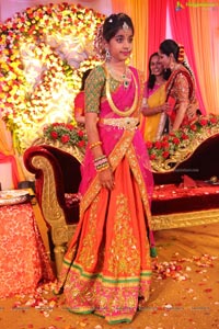 Half Saree Function of Shriya