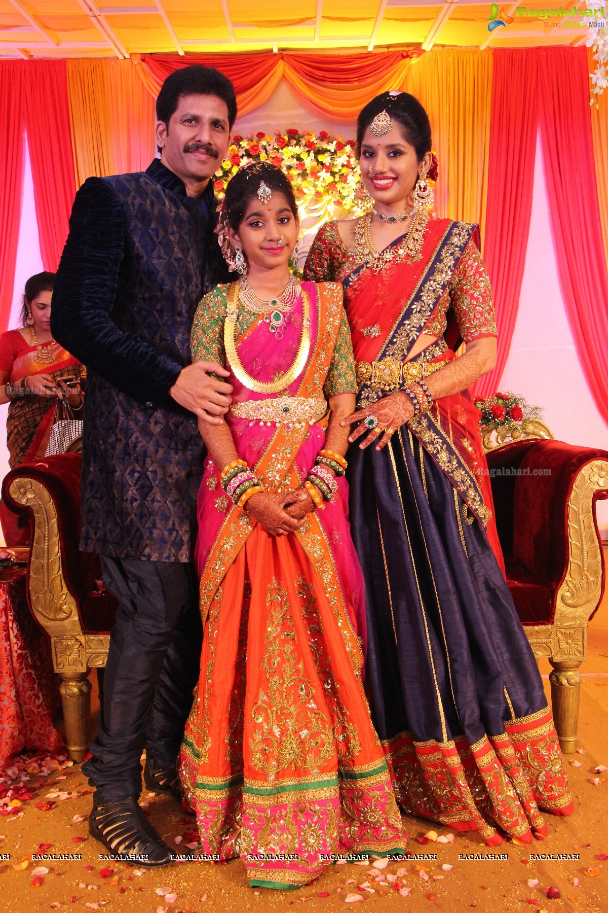 Half Saree Function of Shriya at Lanco Hills Club House, Hyderabad