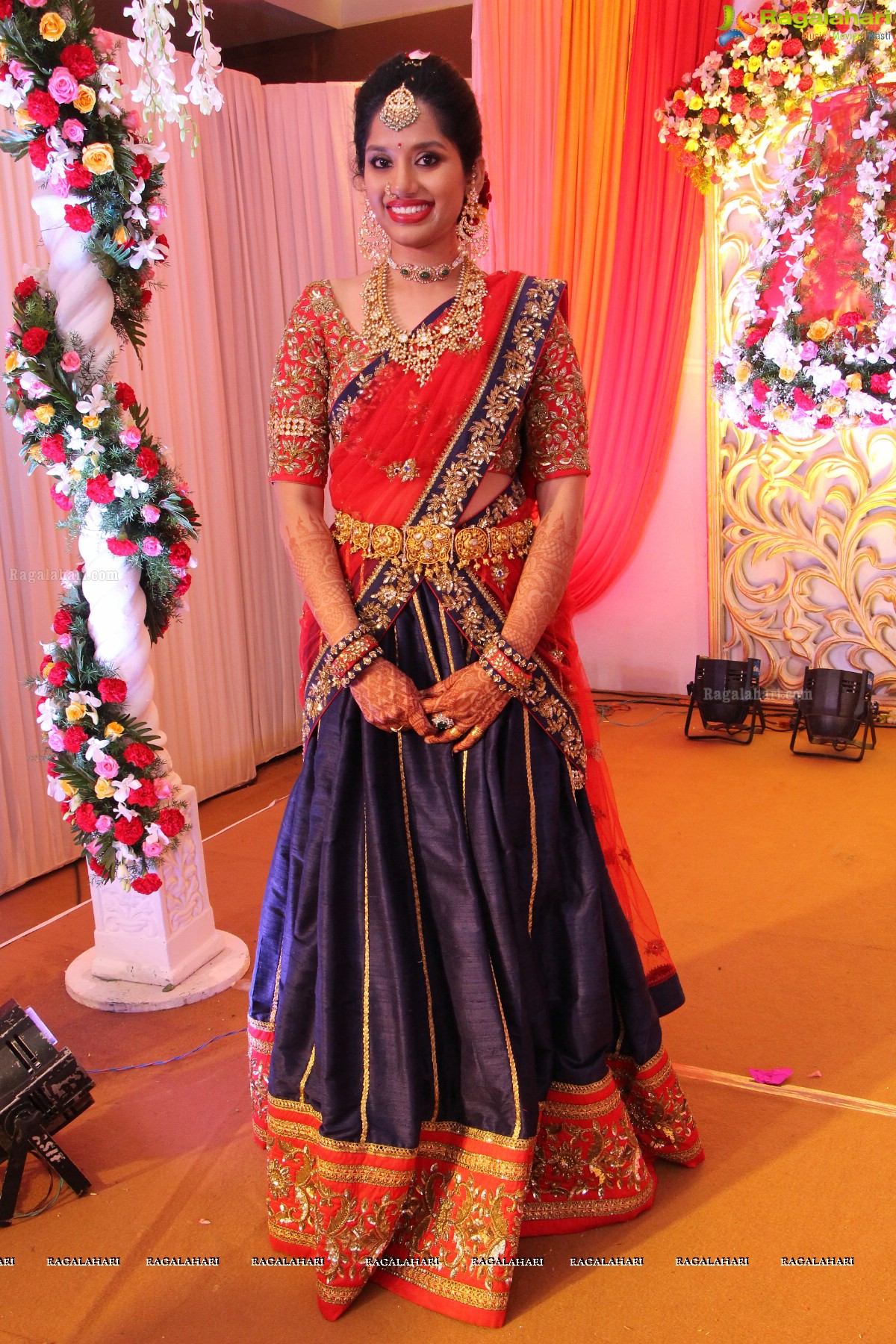 Half Saree Function of Shriya at Lanco Hills Club House, Hyderabad