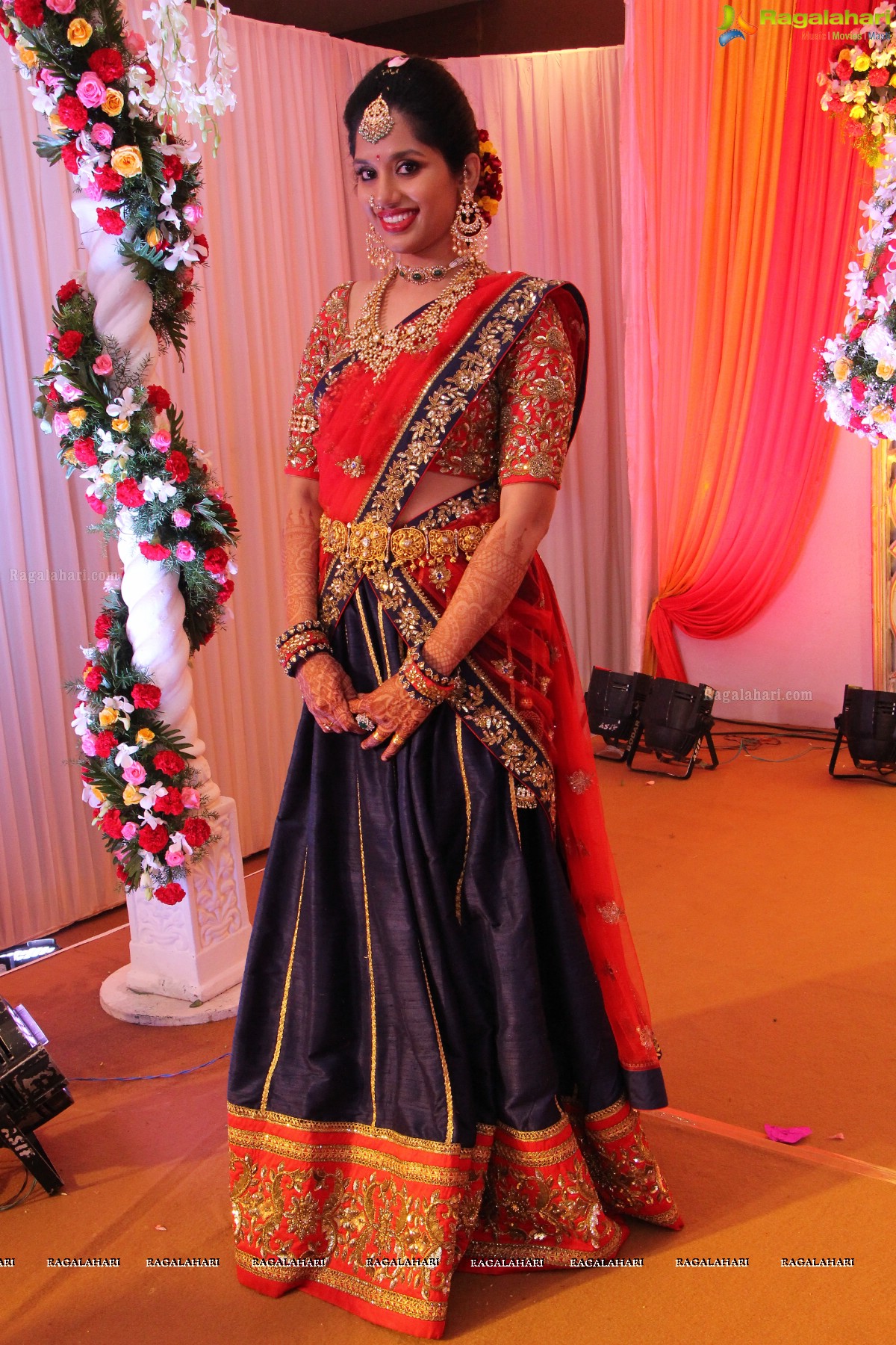 Half Saree Function of Shriya at Lanco Hills Club House, Hyderabad