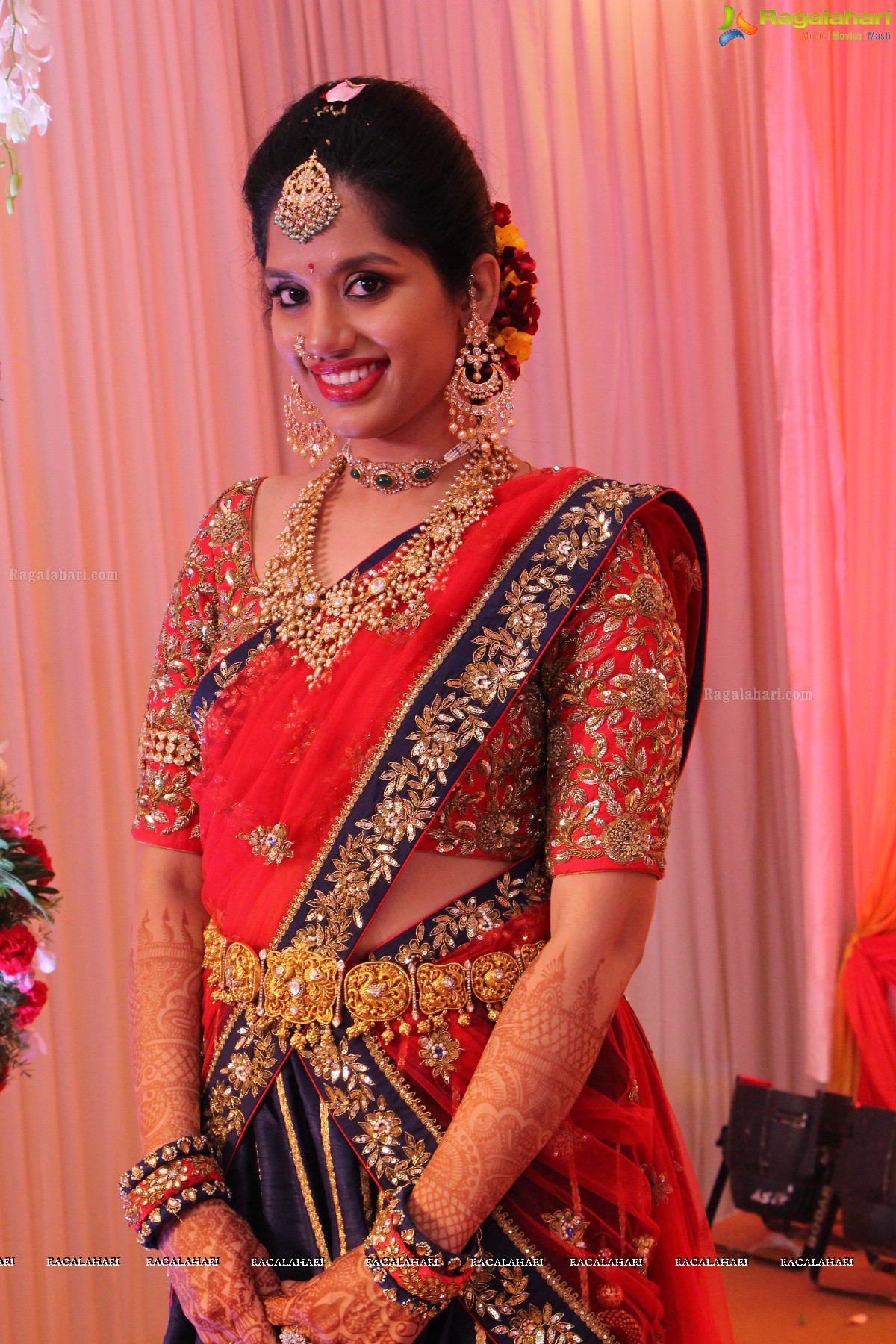 Half Saree Function of Shriya at Lanco Hills Club House, Hyderabad