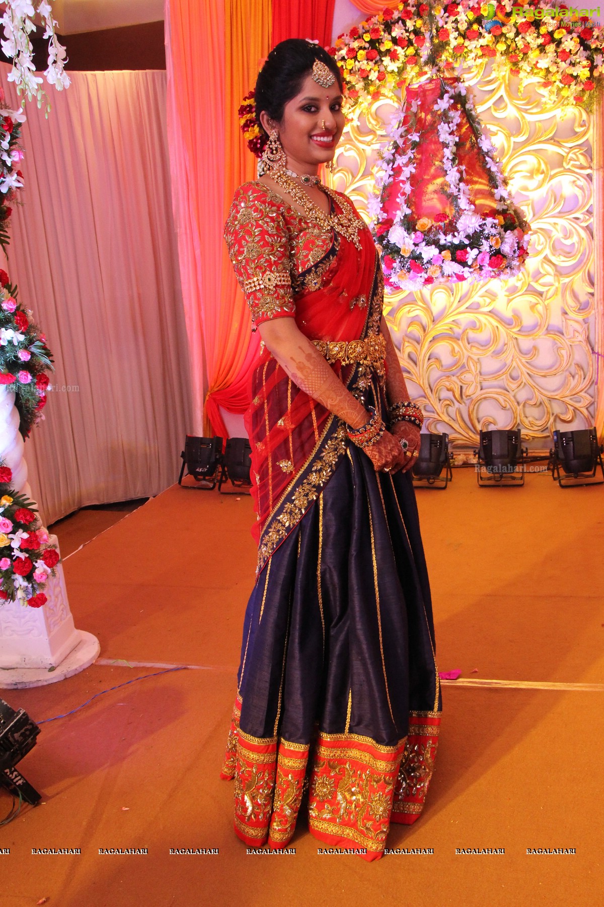 Half Saree Function of Shriya at Lanco Hills Club House, Hyderabad