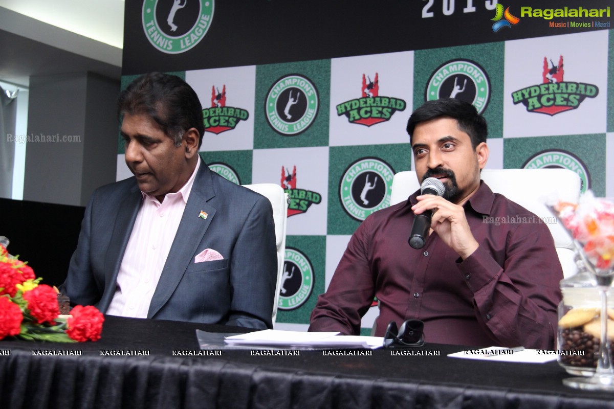 Champion Tennis League 2015 Press Meet, Hyderabad