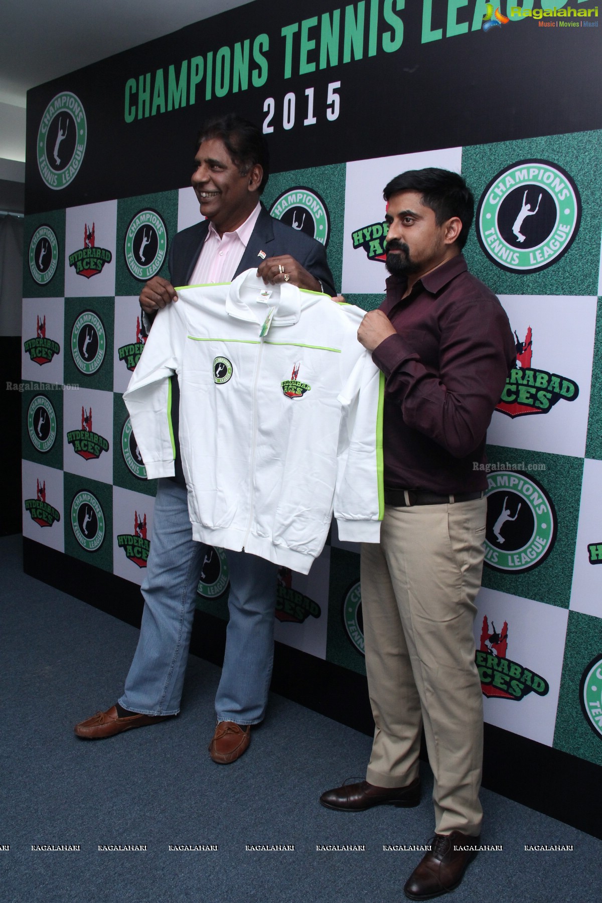Champion Tennis League 2015 Press Meet, Hyderabad