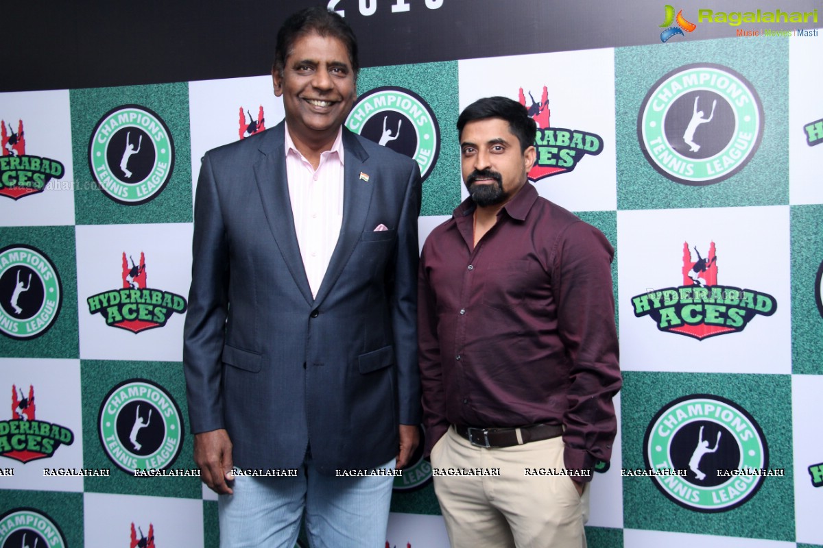 Champion Tennis League 2015 Press Meet, Hyderabad