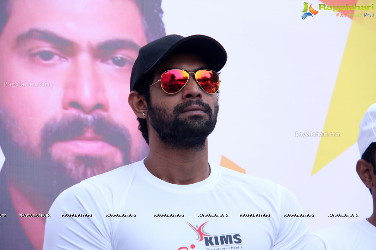 Daggubati Rana Participates in Hyderabad Cyclothon by KIMS