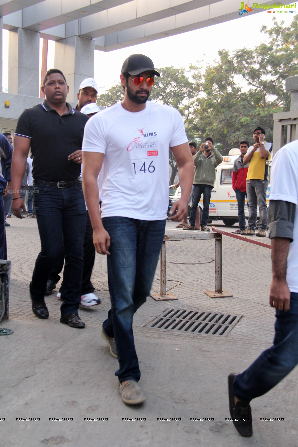 Daggubati Rana Participates in Hyderabad Cyclothon by KIMS