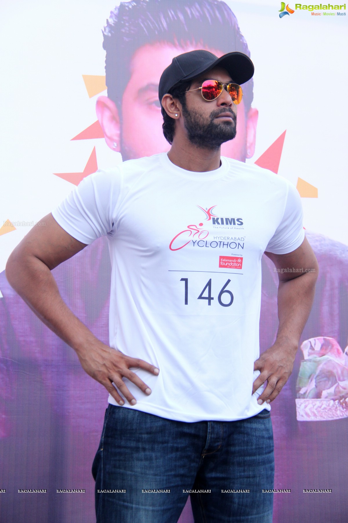 Daggubati Rana Participates in Hyderabad Cyclothon by KIMS