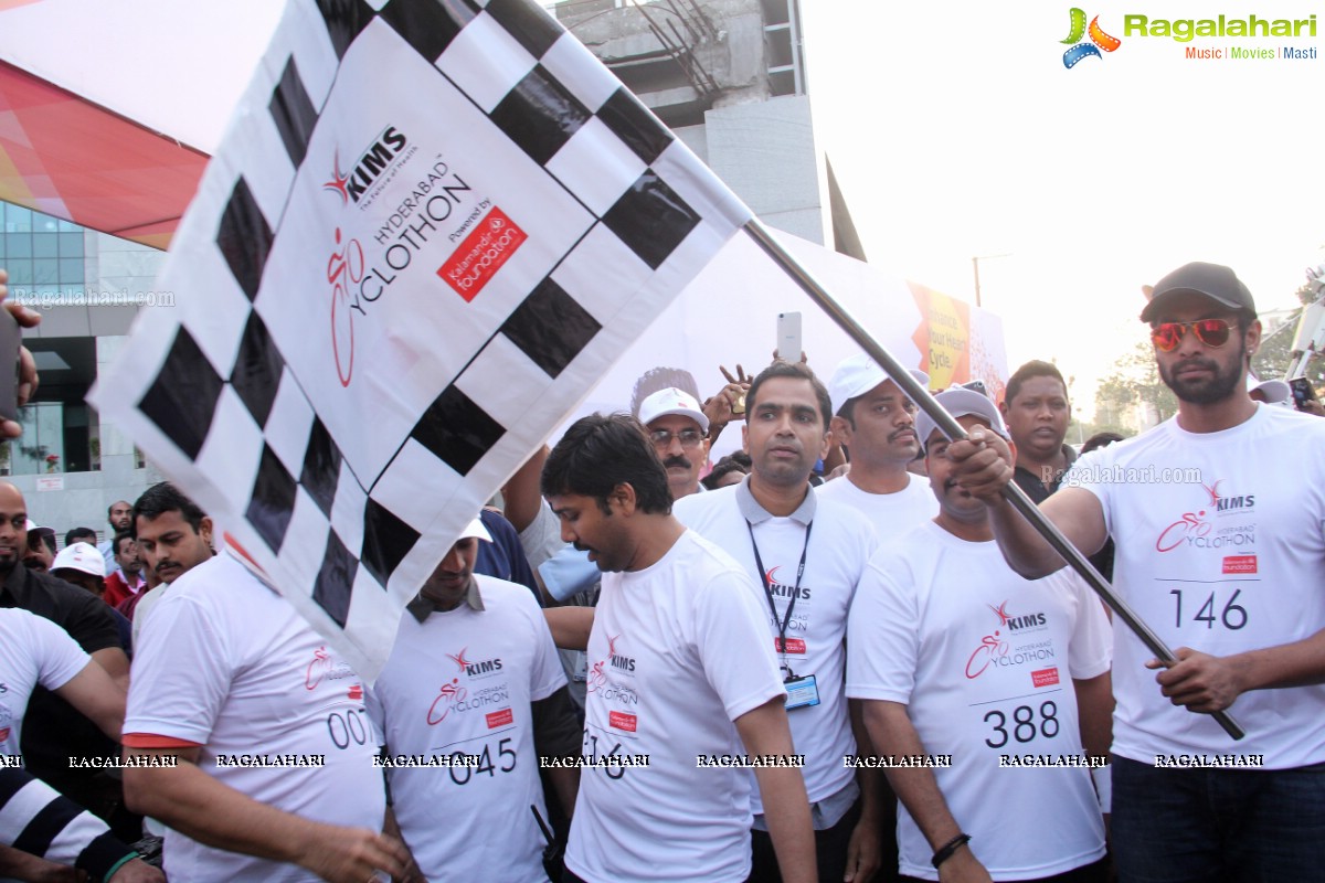 Daggubati Rana Participates in Hyderabad Cyclothon by KIMS