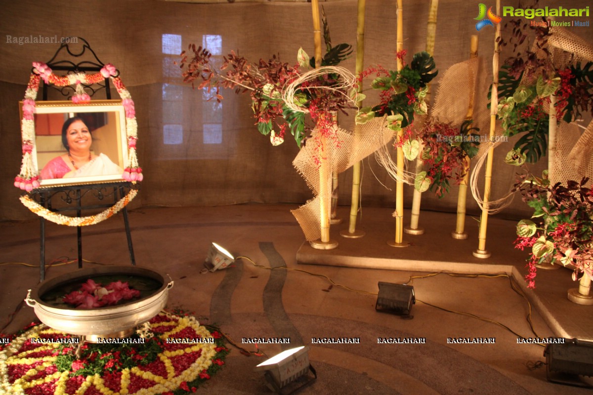 Ikebana Exhibition with Sculptures at Old Ritz Hotel, Hyderabad