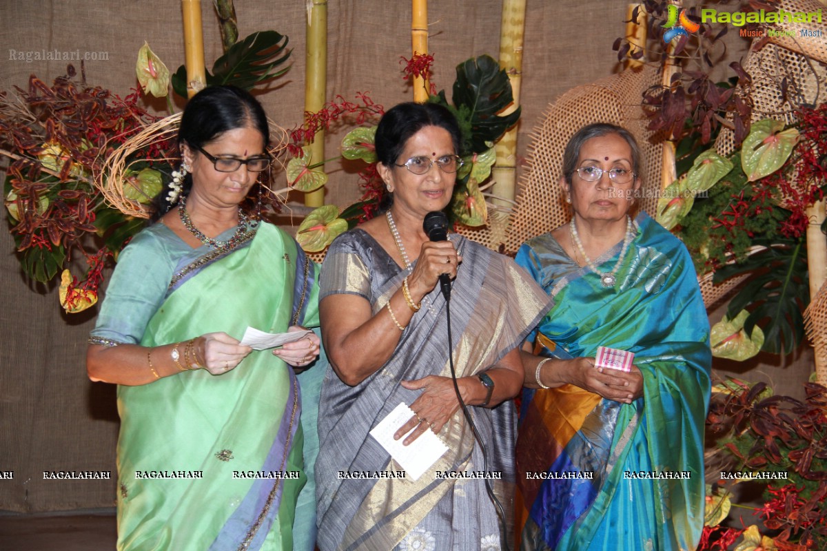 Ikebana Exhibition with Sculptures at Old Ritz Hotel, Hyderabad