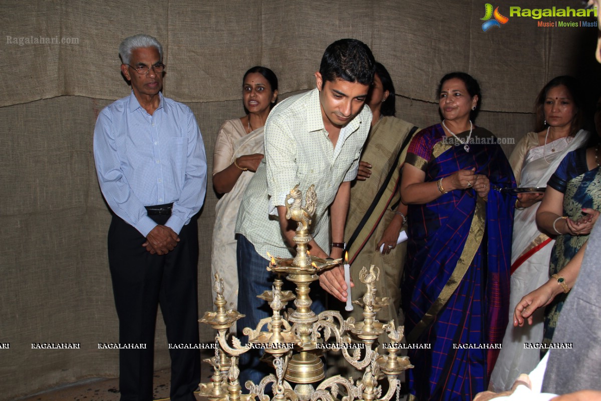 Ikebana Exhibition with Sculptures at Old Ritz Hotel, Hyderabad