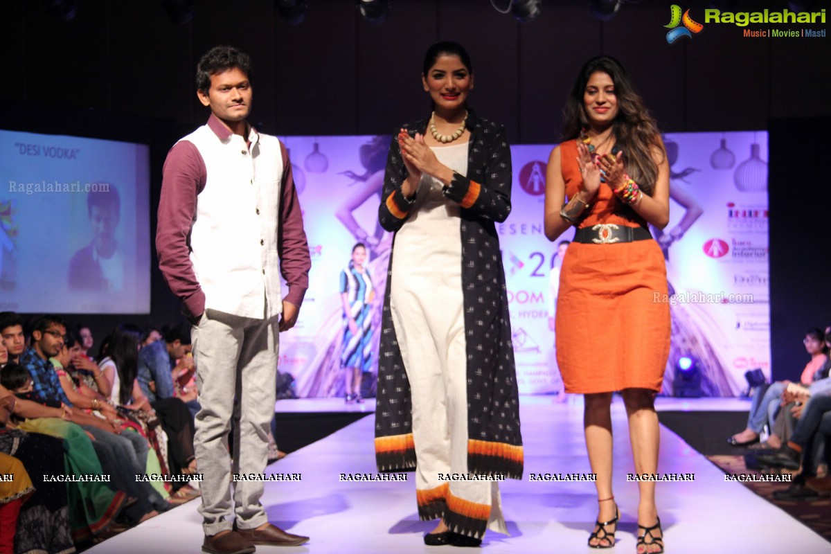 INIFD Hyderabad Annual Extravaganza, Fashion Forward-2015 at The Park, Hyderabad