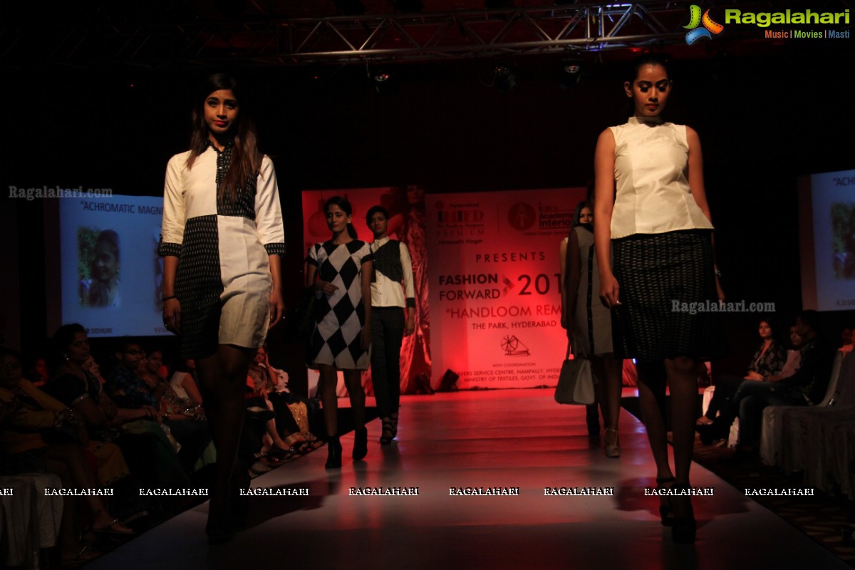 INIFD Hyderabad Annual Extravaganza, Fashion Forward-2015 at The Park, Hyderabad