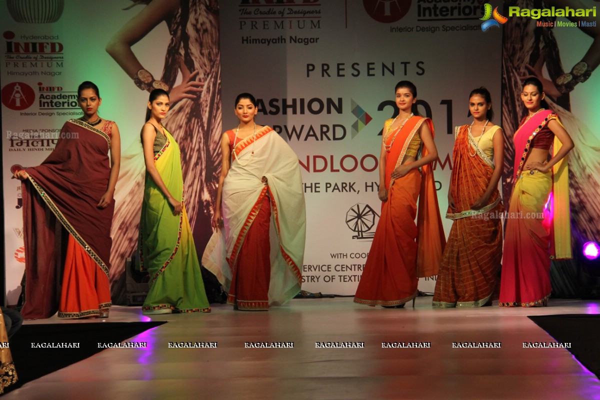 INIFD Hyderabad Annual Extravaganza, Fashion Forward-2015 at The Park, Hyderabad