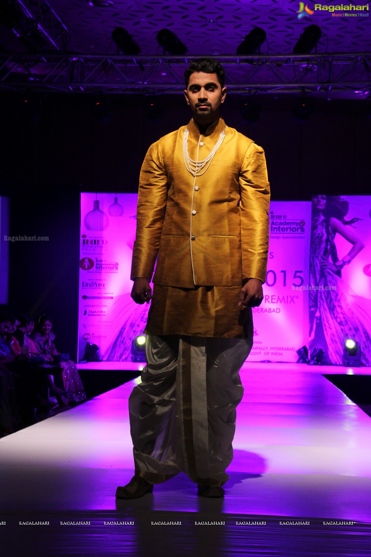 INIFD Hyderabad Annual Extravaganza, Fashion Forward-2015 at The Park, Hyderabad