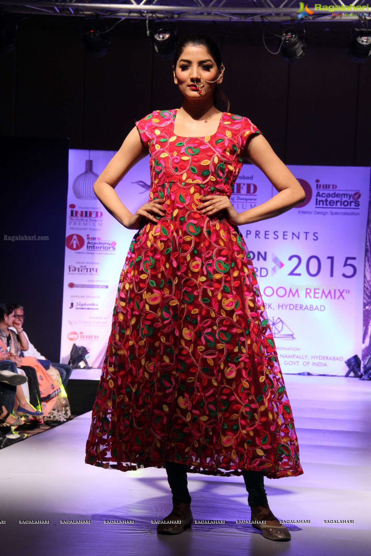 INIFD Hyderabad Annual Extravaganza, Fashion Forward-2015 at The Park, Hyderabad