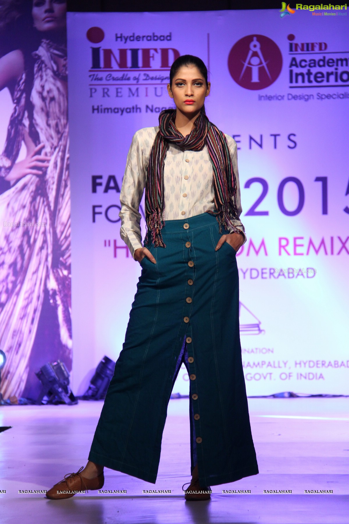 INIFD Hyderabad Annual Extravaganza, Fashion Forward-2015 at The Park, Hyderabad