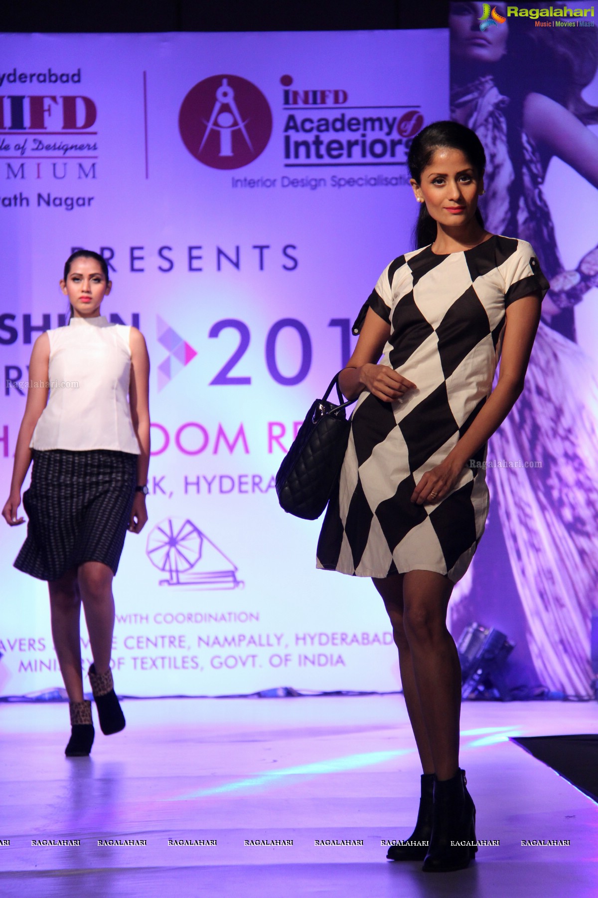 INIFD Hyderabad Annual Extravaganza, Fashion Forward-2015 at The Park, Hyderabad