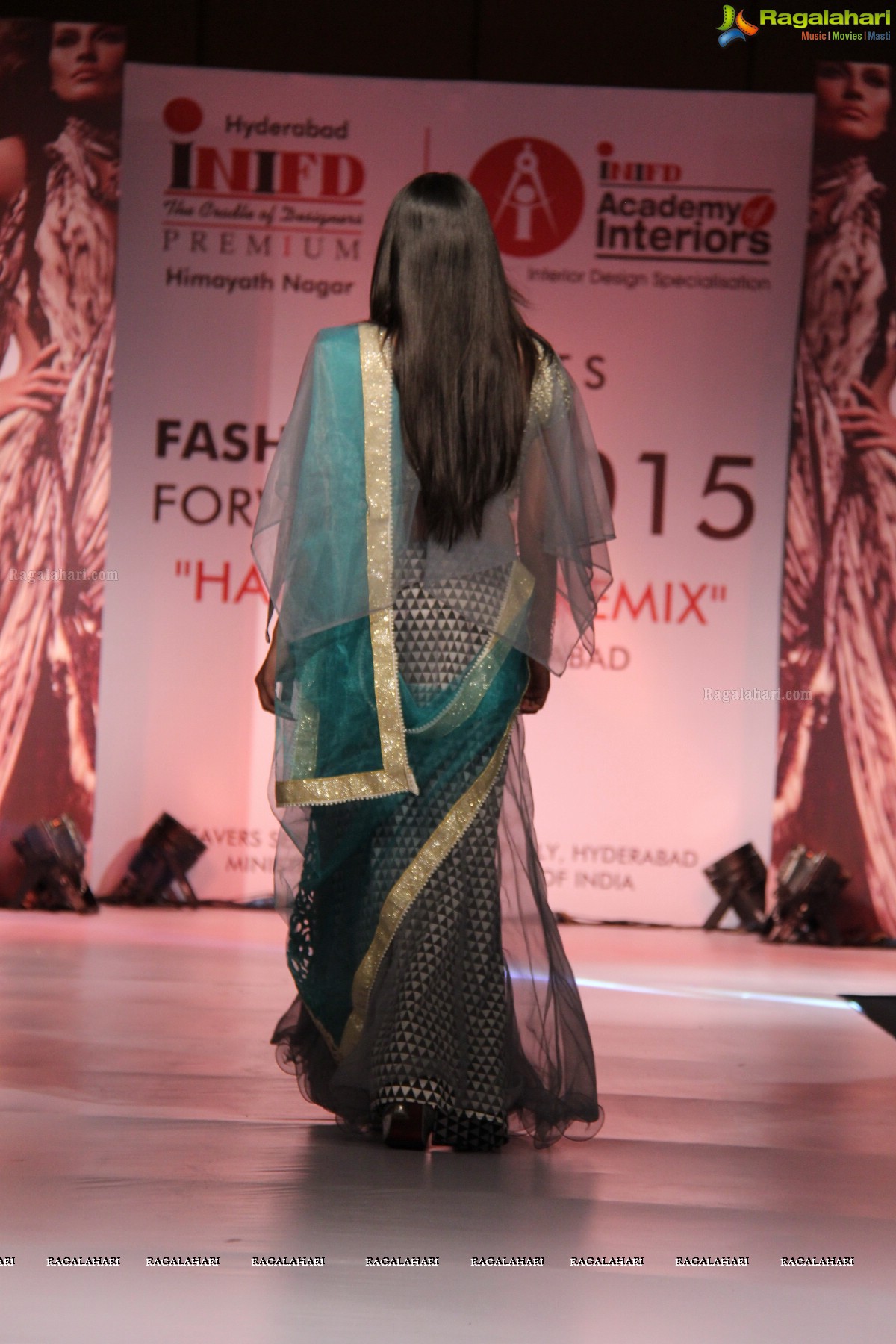 INIFD Hyderabad Annual Extravaganza, Fashion Forward-2015 at The Park, Hyderabad