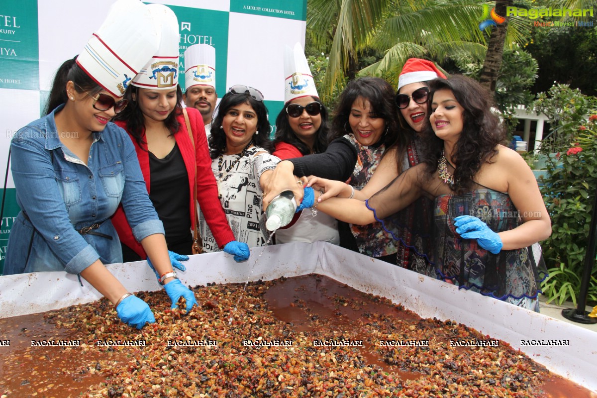 The Annual Cake Mixing Ceremony 2015 at ITC Kakatiya