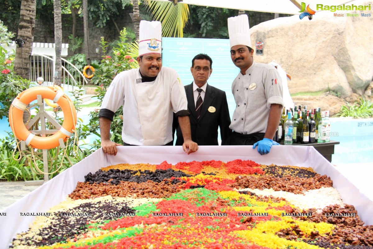 The Annual Cake Mixing Ceremony 2015 at ITC Kakatiya