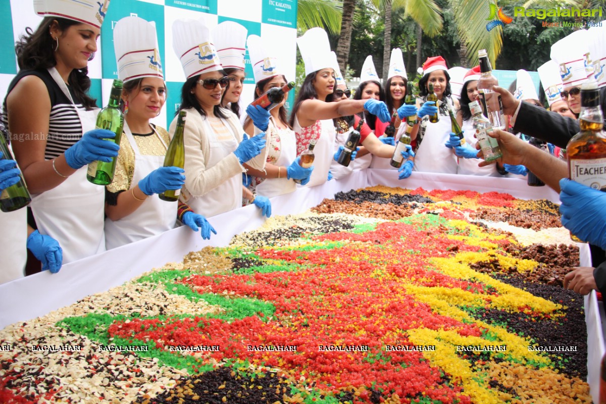 The Annual Cake Mixing Ceremony 2015 at ITC Kakatiya