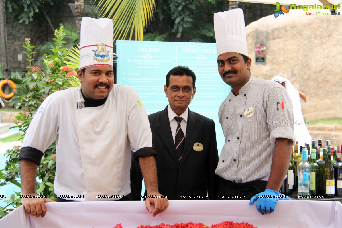 The Annual Cake Mixing Ceremony 2015 at ITC Kakatiya