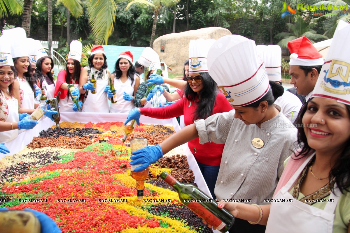 The Annual Cake Mixing Ceremony 2015 at ITC Kakatiya