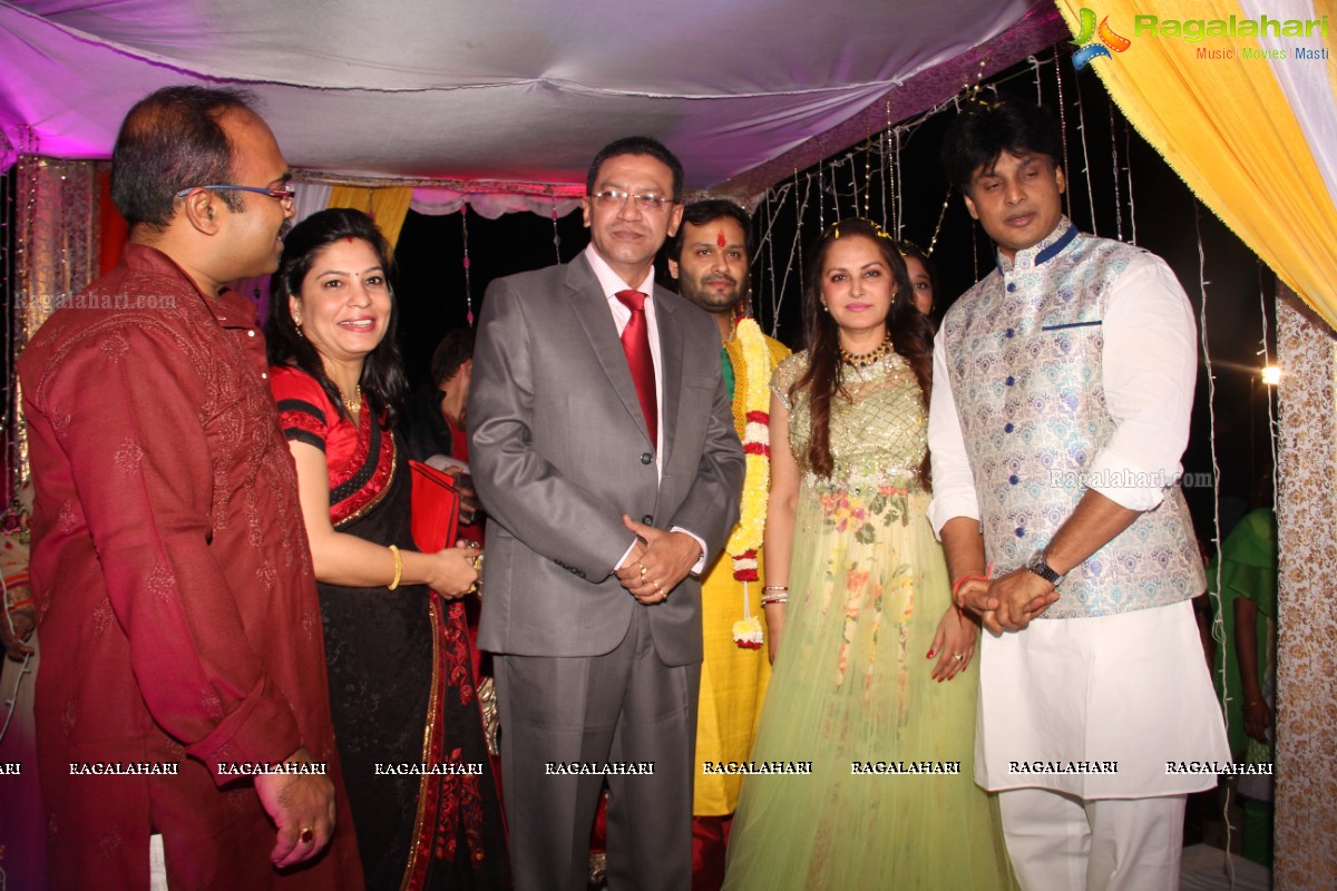 Jaya Prada's Son Private Party at The Trails, Hyderabad