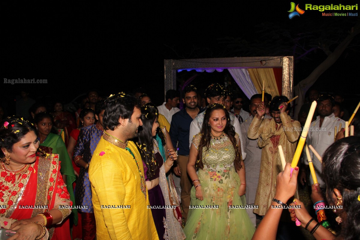 Jaya Prada's Son Private Party at The Trails, Hyderabad