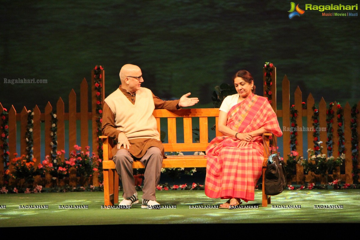 Mera Woh Matlab Nahi Tha - A Family Play by Anupam Kher and Neena Gupta at JRC Convention Center