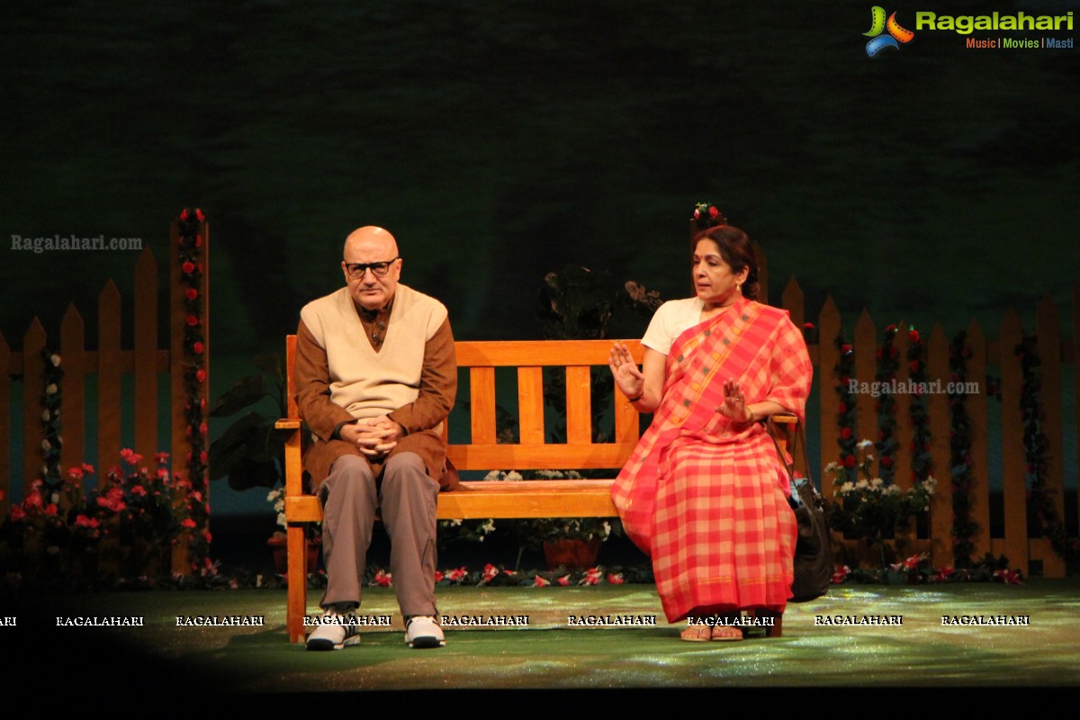 Mera Woh Matlab Nahi Tha - A Family Play by Anupam Kher and Neena Gupta at JRC Convention Center