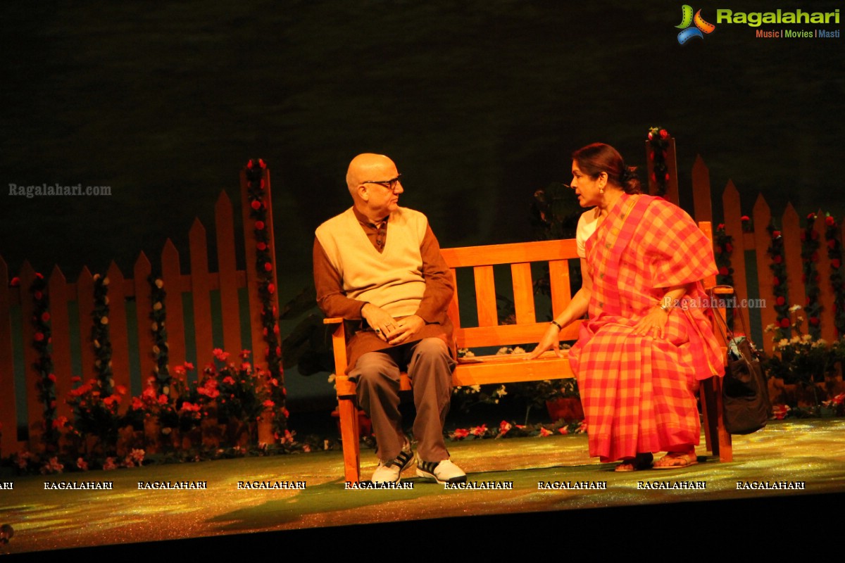 Mera Woh Matlab Nahi Tha - A Family Play by Anupam Kher and Neena Gupta at JRC Convention Center