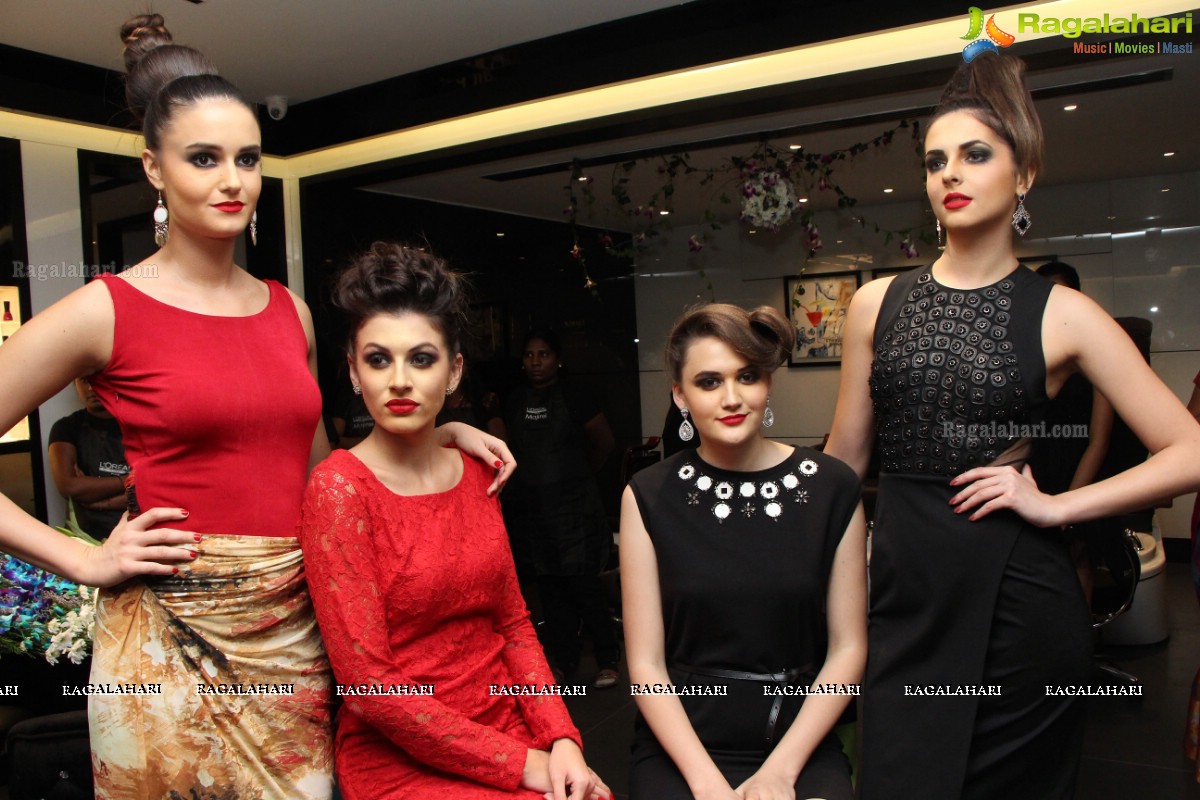 Grand Launch of Mirrors - The Hair Salon and Spa at Gachibowli, Hyderabad