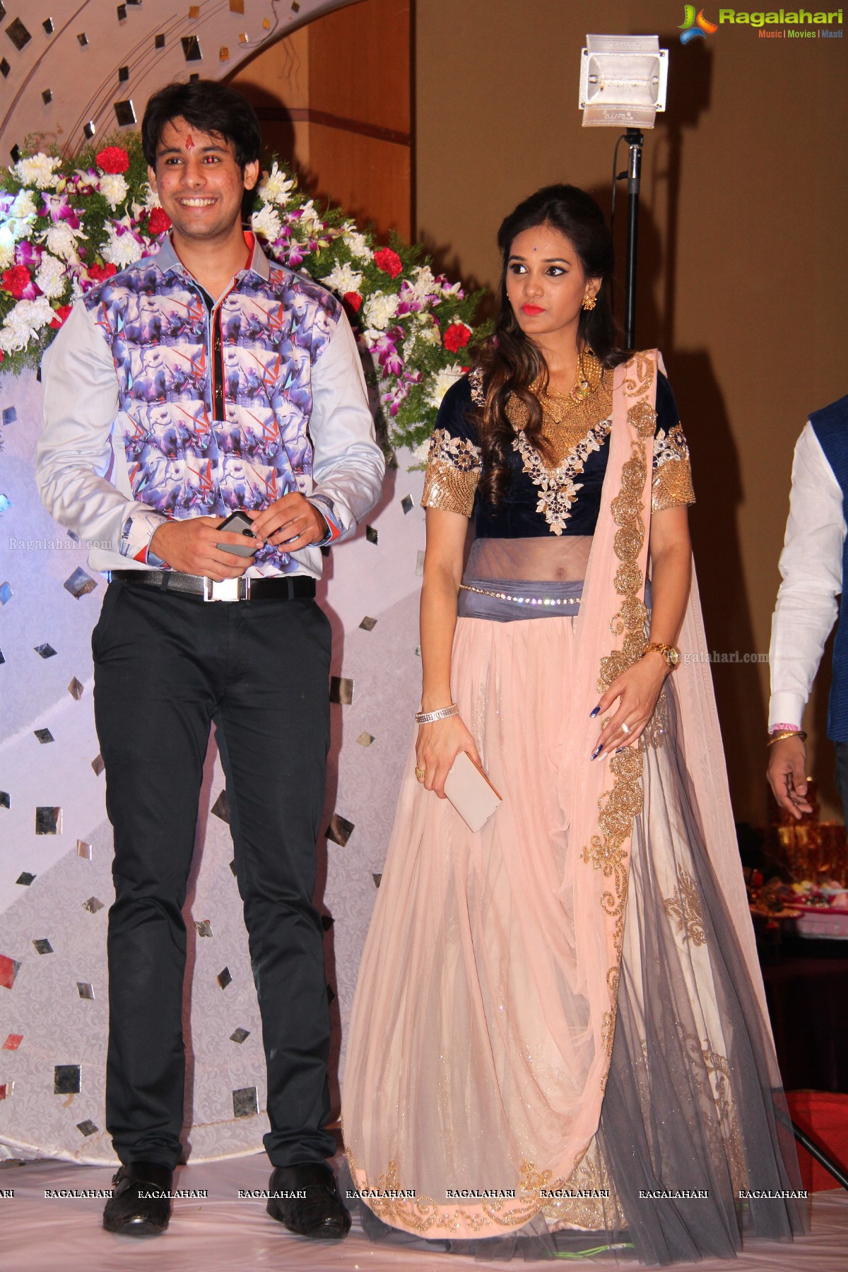 Grand Wedding Sangeet Ceremony of Pankaj-Payal