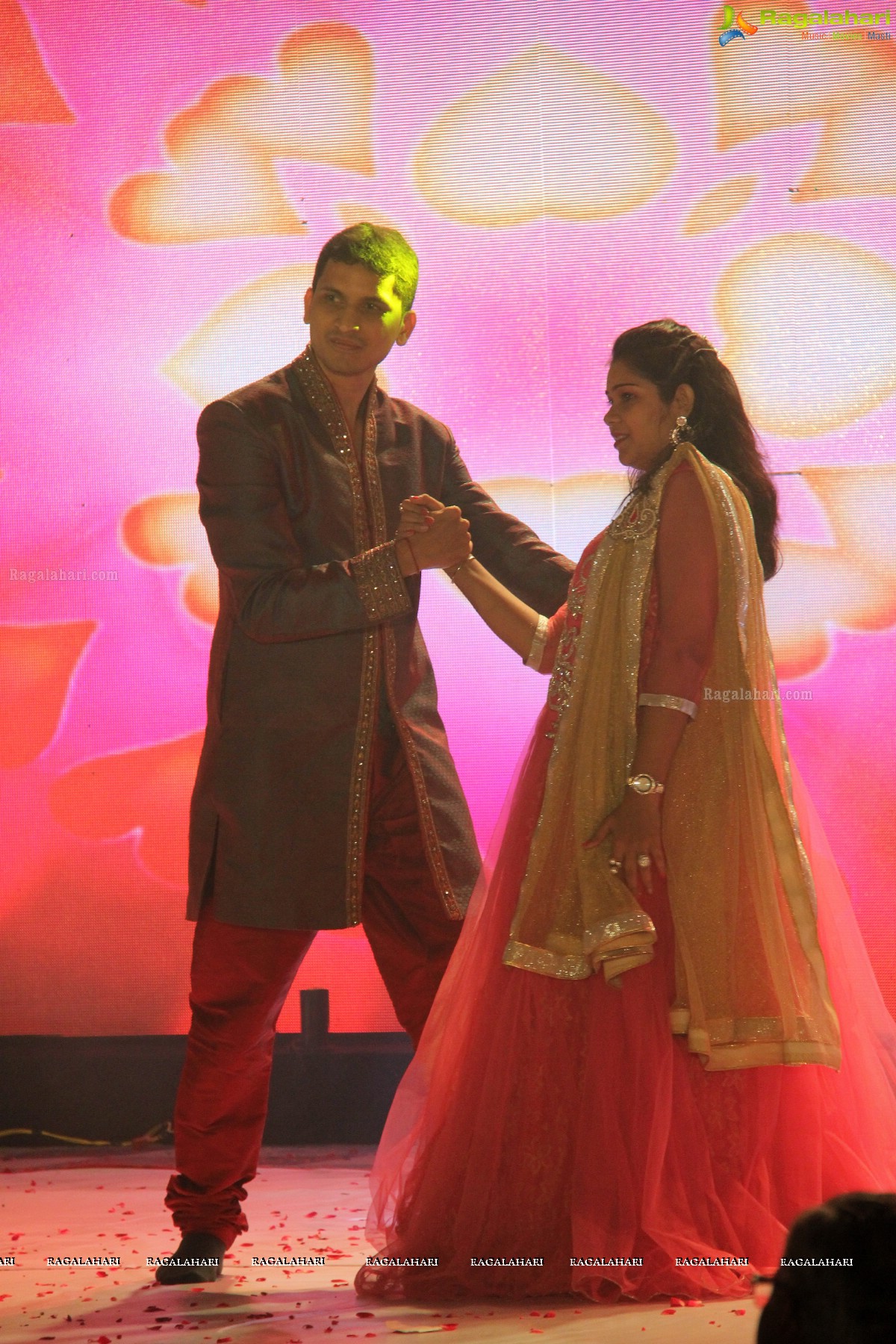 Grand Wedding Sangeet Ceremony of Pankaj-Payal