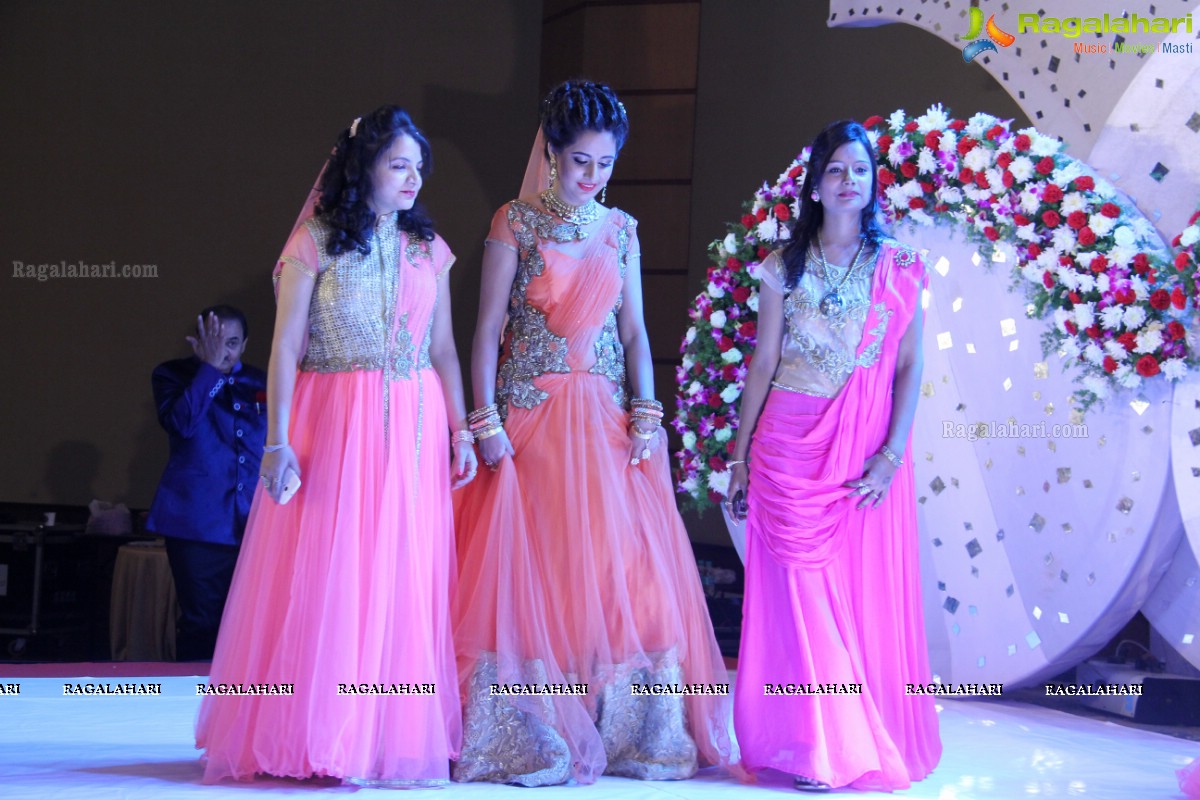 Grand Wedding Sangeet Ceremony of Pankaj-Payal