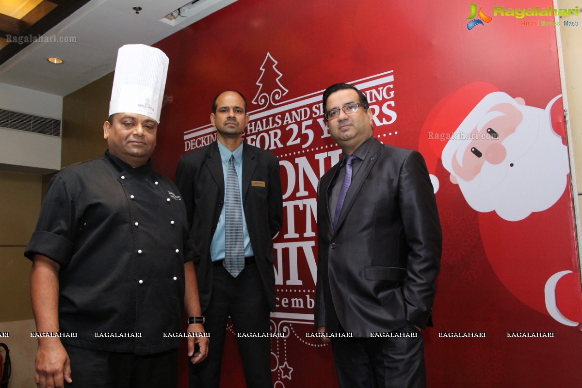 The Pre-Christmas Cake Mixing Bash 2015 at The Golkonda Hotel, Hyderabad